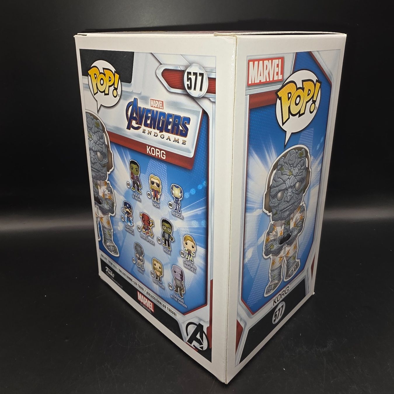 Funko Statuette: Funko Pop! Marvel Avengers Endgame Korg #577 – Usato da Düdingen venduto da Nerdworld 1