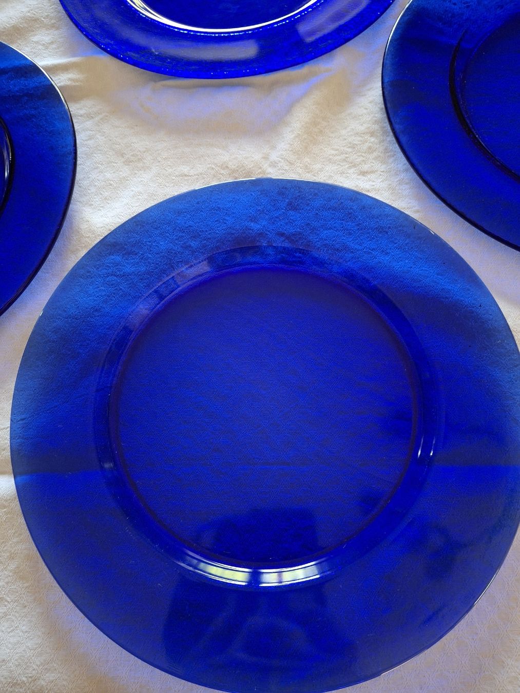 Assiettes: 6 Grosse Glasteller – D'occasion à Môtier (Vully) par Champperbou 1
