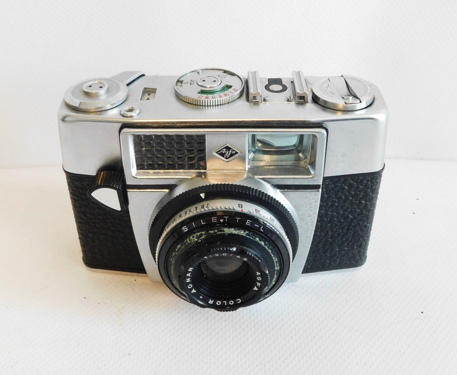Appareil Photo Agfa Silette LK Argentique 24x36mm, Années 50, Bon état