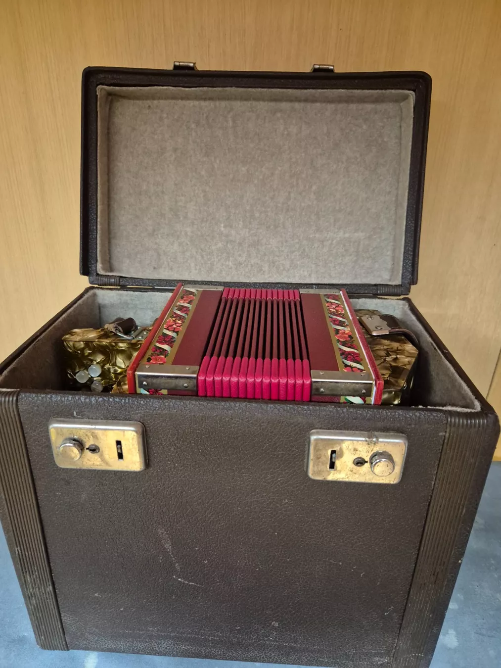 Musikinstrumente: Schwizerörgeli mit Koffer – Gebraucht aus Kleinlützel von hkl_sv2y