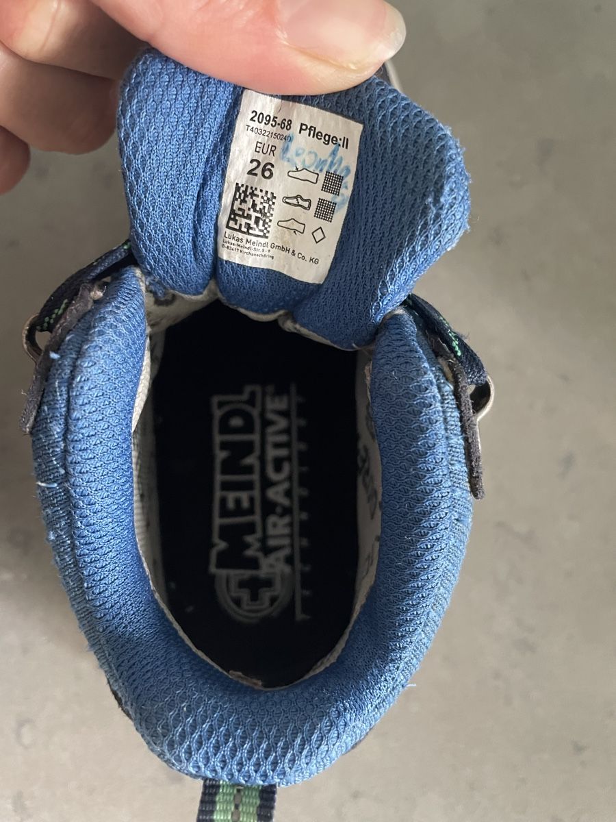 Meindl Scarpe per ragazzi: Meindl Wanderschuhe Gore-Tex Grösse 26 – Usato da Zürich venduto da frtoll 2