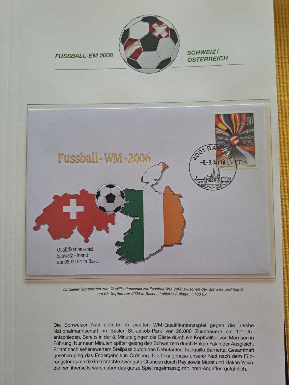 Album: Fussballalbum – Nuovo (secondo la descrizione) da Effretikon venduto da Girlen14 4