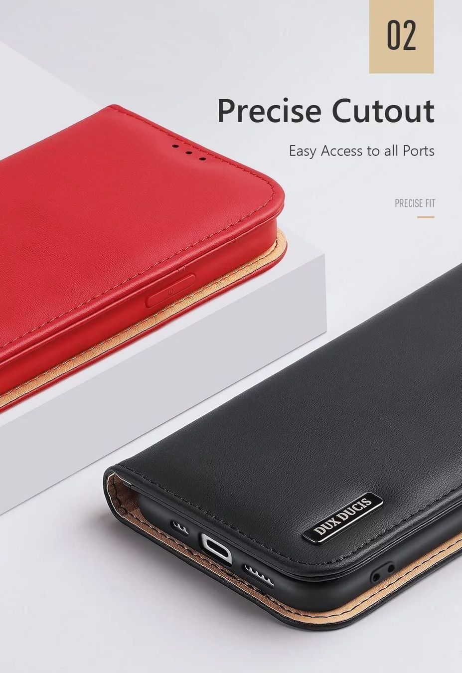 Covers & Schutzfolien: Dux Ducis iPhone 13 Pro Max Leder Case – Neu und originalverpackt aus Zürich von Store-247 6