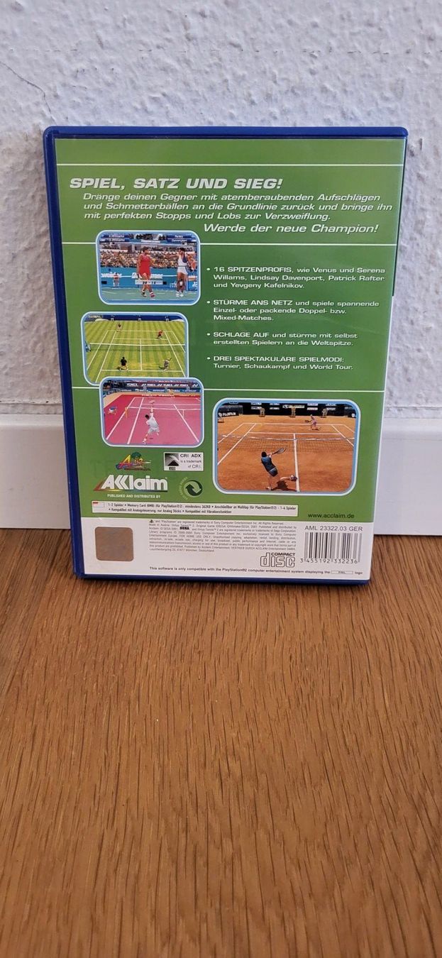 Sony Giochi: PS2 - Virtua Tennis 2 – Usato da Münsingen venduto da DigitaleSpielecke 1