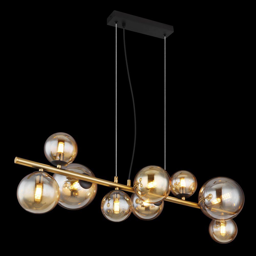 Lampadari & plafoniere: LED Pendelleuchte, Glas, 87 cm x 36 cm – Nuovo (secondo la descrizione) da Kreuzlingen venduto da Smart-Light 5