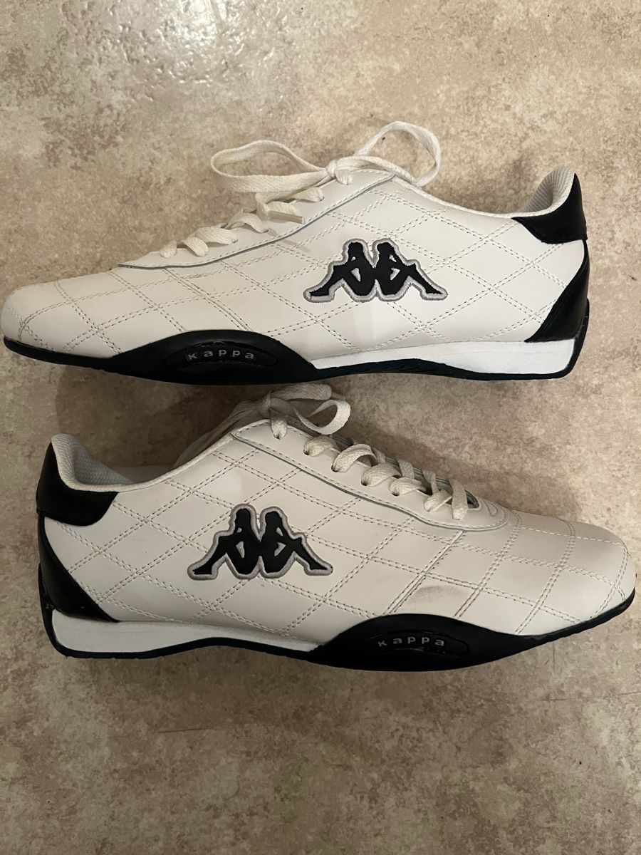 Kappa Scarpe da uomo: Kappa Sneaker, weiss, Grösse 42 – Nuovo (secondo la descrizione) da Samedan venduto da bar_66sj 2