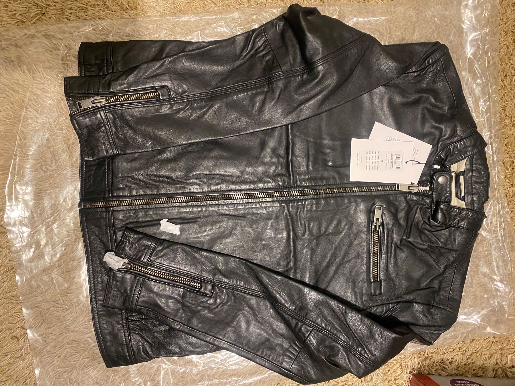 Selected Jacken: SELECTED Lederjacke – Neu und originalverpackt aus Ostermundigen von kza_96xw