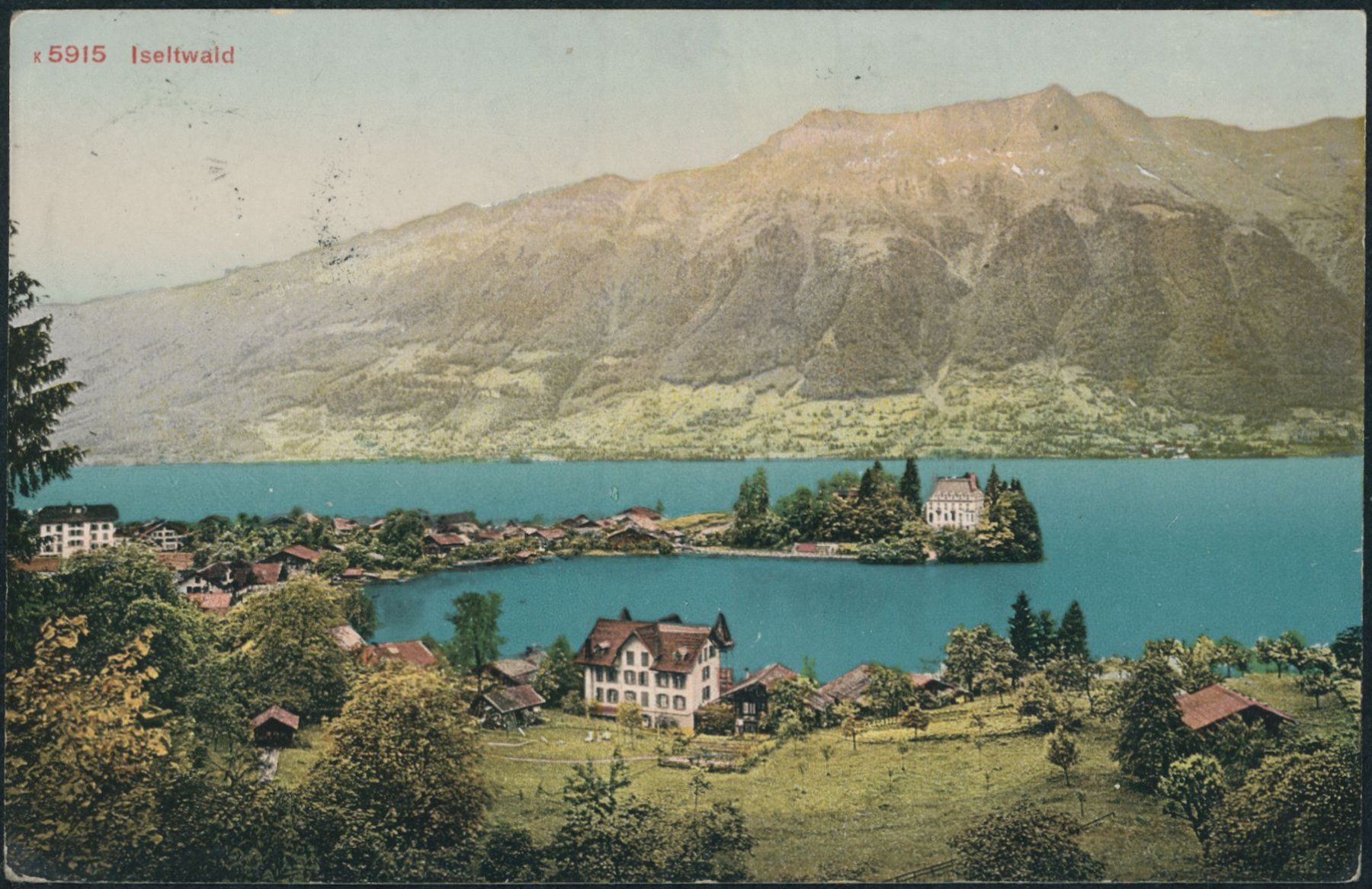 Alle Briefmarken: BE Iseltwald - Schiffspost - Brienzersee – Gebraucht aus Schindellegi von leecollect 1