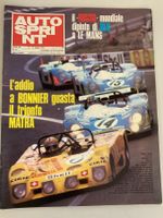 vintage italian magazine AUTOSPRINT N° 24 12 giugno 1972