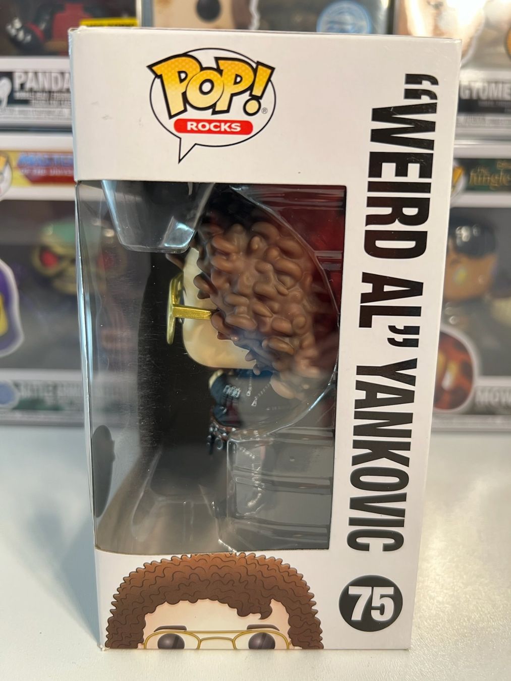 Funko Statuette: Funko POP! Rocks "Weird Al" Yankovic Edition Limitée – Nuovo e nell'imballaggio originale da Le Mouret venduto da perfectbijou 3
