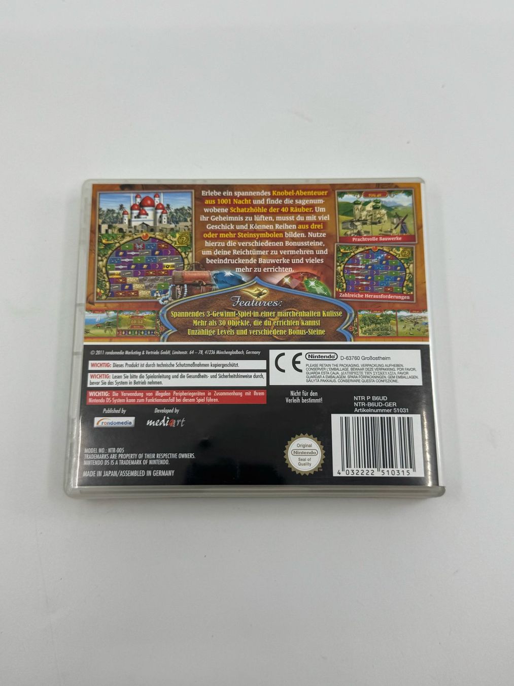 Giochi: Orient Quest (Nintendo DS) – Usato da Herisau venduto da Seyashop1 2