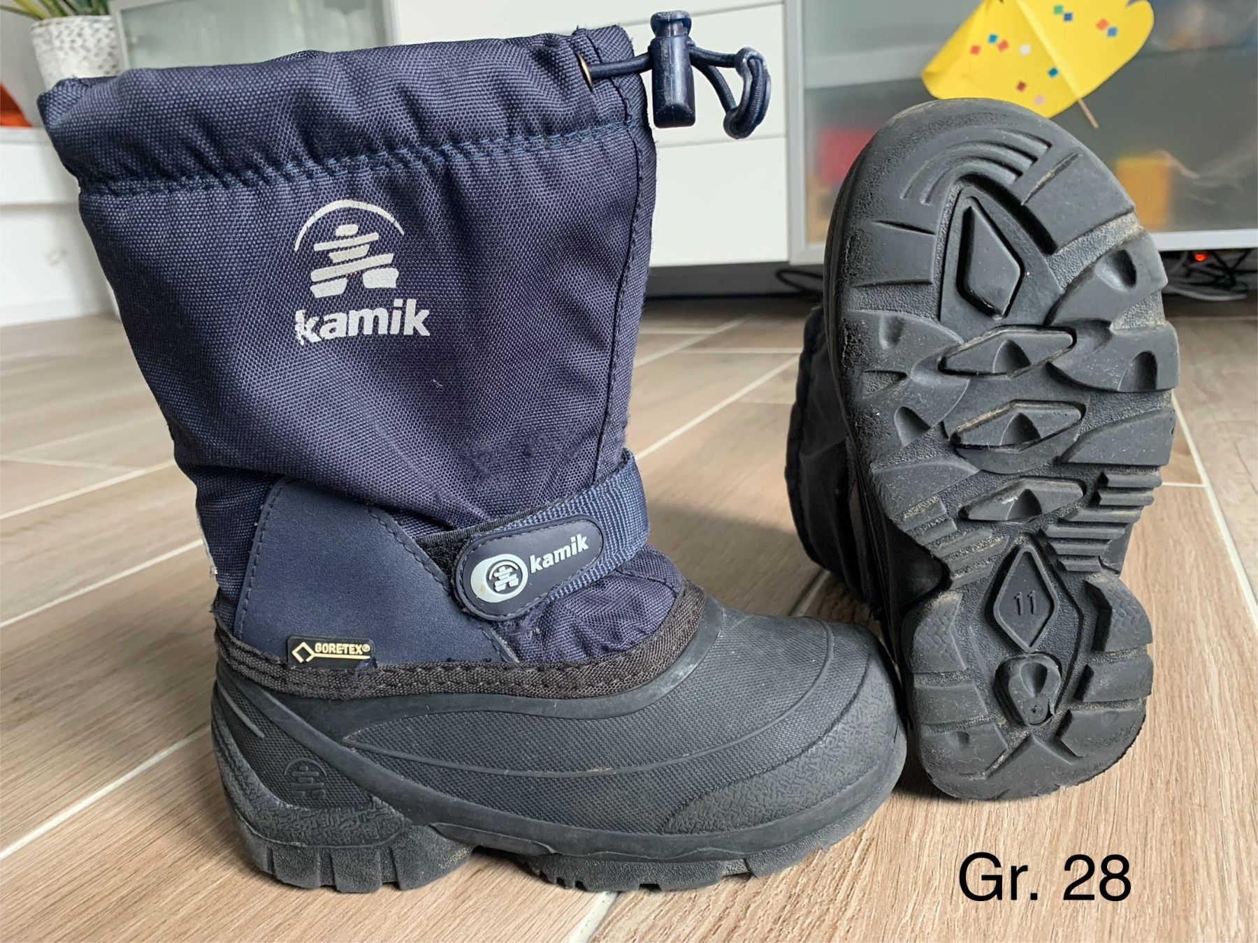 Kamik Scarpe per ragazzi: Kamik Waterbug5G Winterstiefel Gr. 28 blau – Usato da Rudolfstetten venduto da Joyw