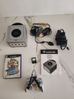 Nintendo GameCube Silber Super Mario Sunshine +  Controller