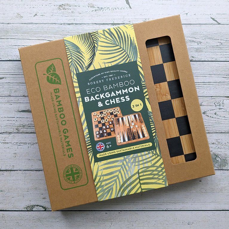Giochi: Bamboo Games - Backgammon & Chess ( NEUF ) – Nuovo e nell'imballaggio originale da Meyrin venduto da ChiaraMania