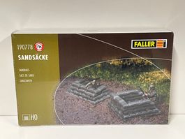 Faller 190778 Sandsäcke, Neu in Originalverpackung