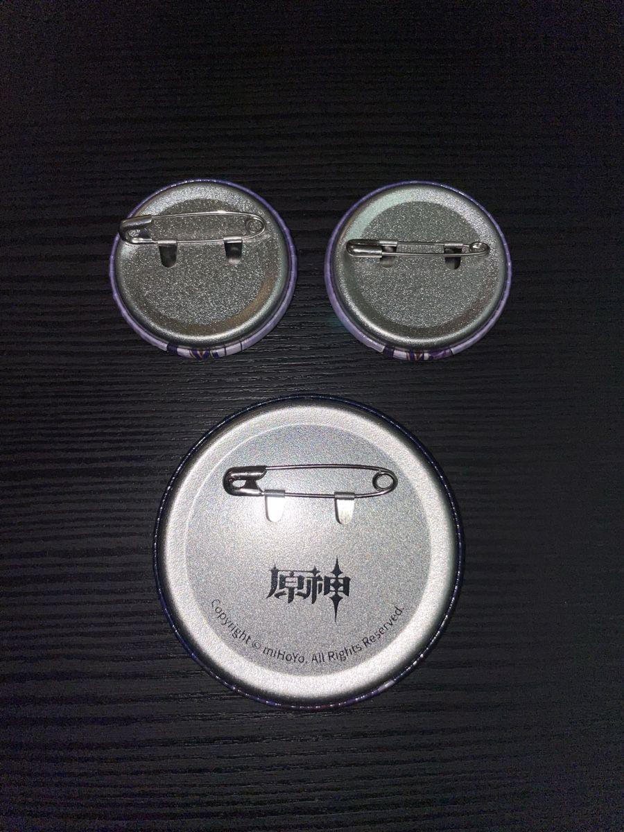 Placchette & Badge: Genshin Impact Raiden Shogun Pins 3Stk. – Nuovo (secondo la descrizione) da Glattfelden venduto da Aura_X 1