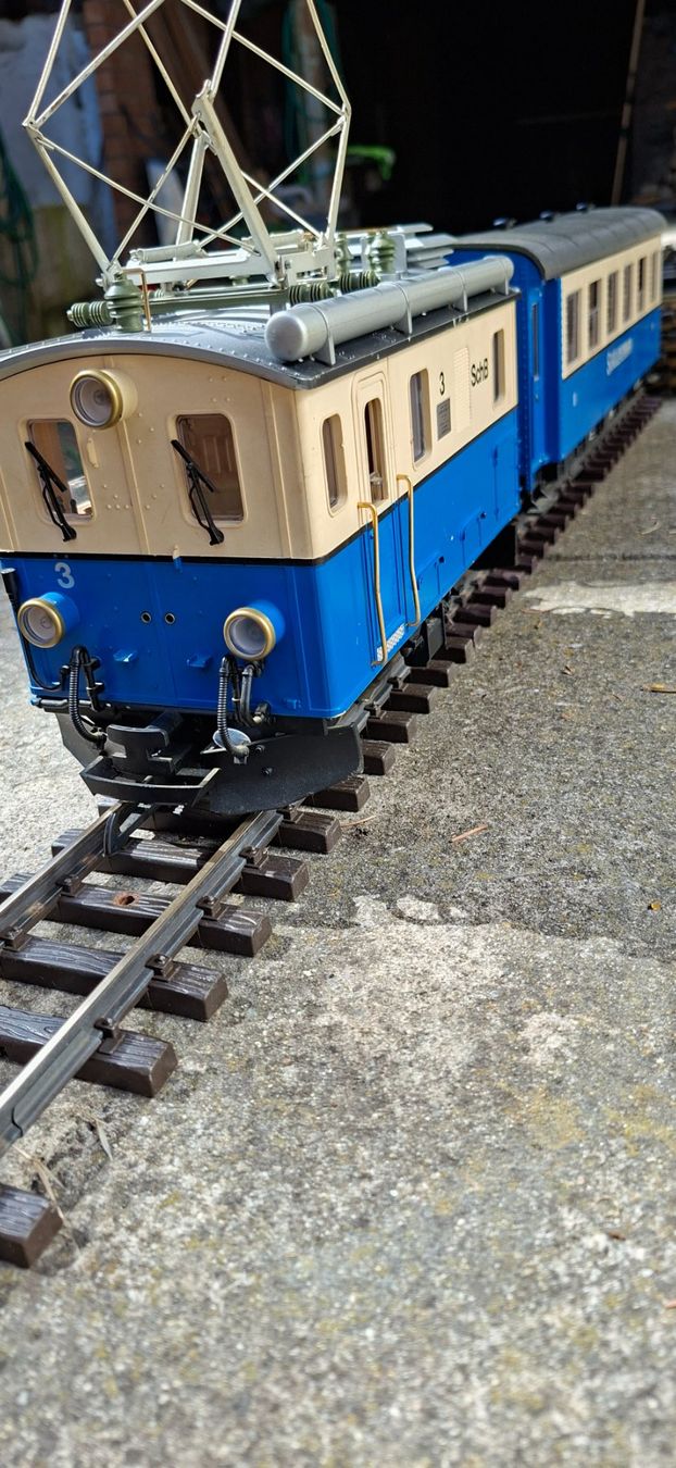 LGB Modelleisenbahnen: LGB Schöllenenbahn Zug – Gebraucht aus Münsingen von wd65 9