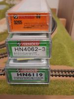 3 Stk. Leerkarton, OVP, passend zu Arnold Spur N, 20cm