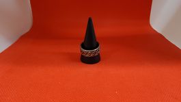 Schicker Man ring Grösse 22 Geflochten