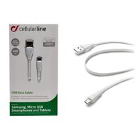 Micro USB kabel 100cm weiss