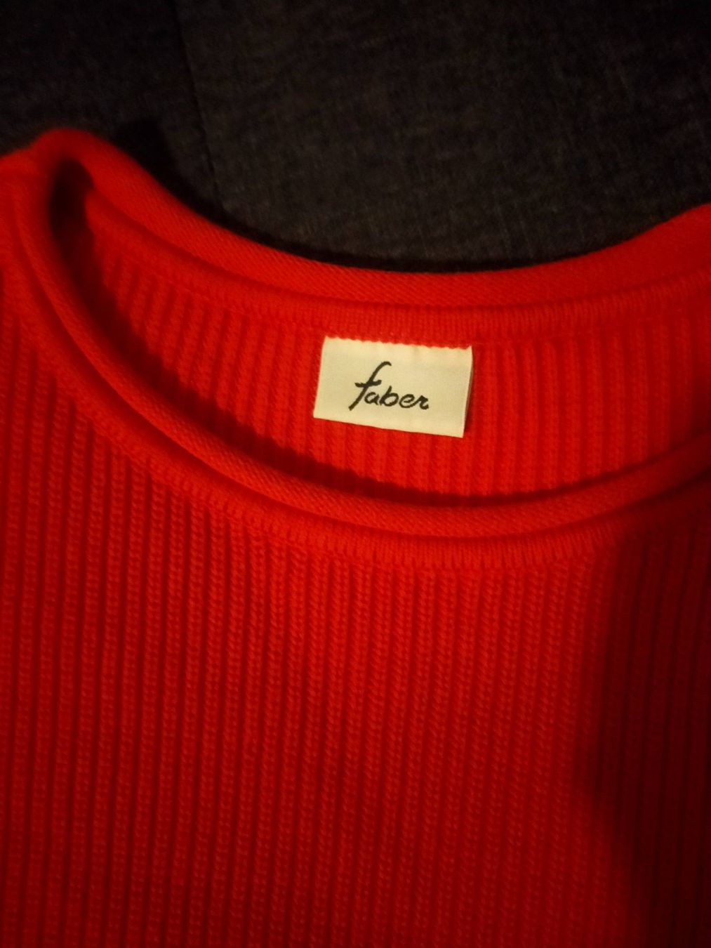 Faber Maglioni & Felpe: Roter Strickpullover von Faber Grösse M – Usato da Tägerig venduto da mikky02 1