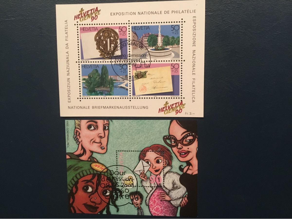 Tous les timbres: 8 CH Blocks ET gestempelt – Neuf (Voir description) à steinach par Haudi5 2