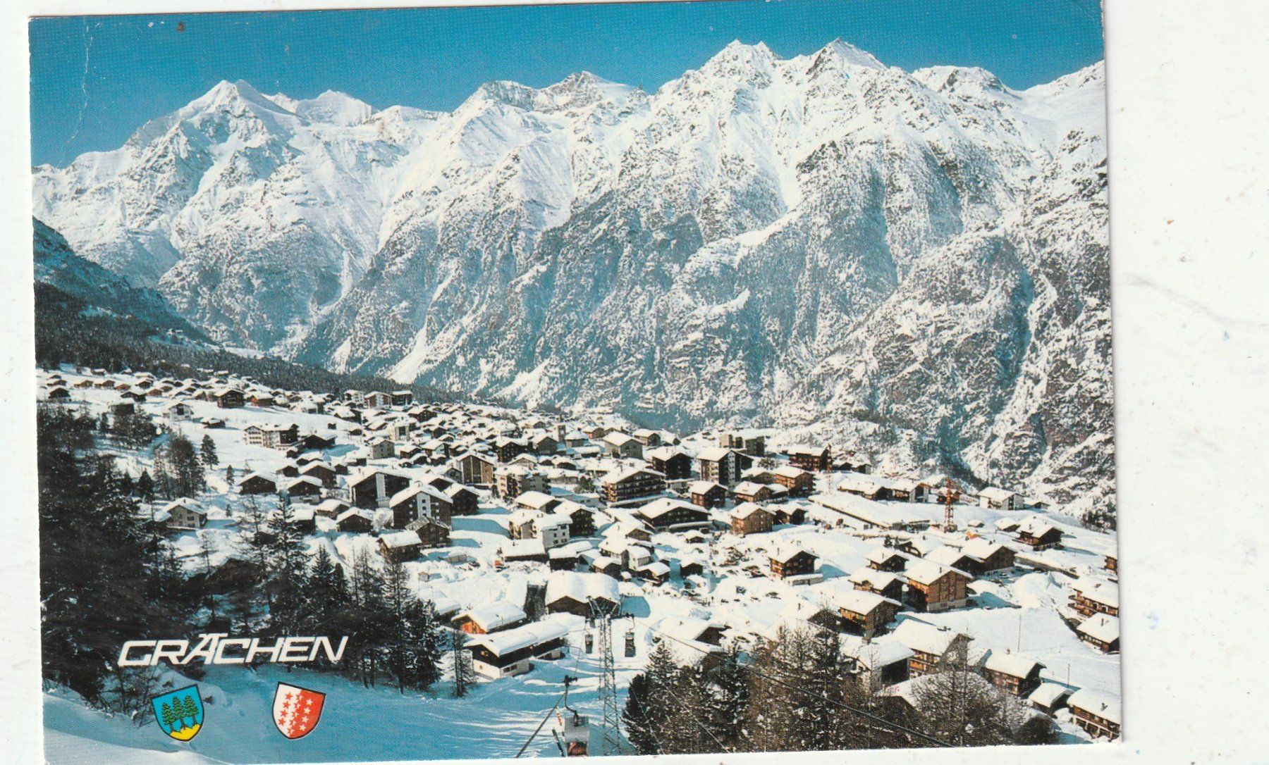 Cartoline postali: Grächen Wallis – Usato da Lumbrein venduto da made02