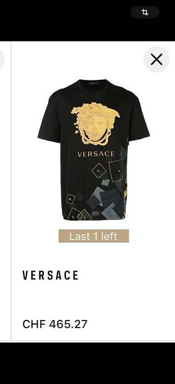 T-shirts: Versace Tshirt - Medusa Print (Grösse M) – D'occasion à Gunzgen par roman_99 2