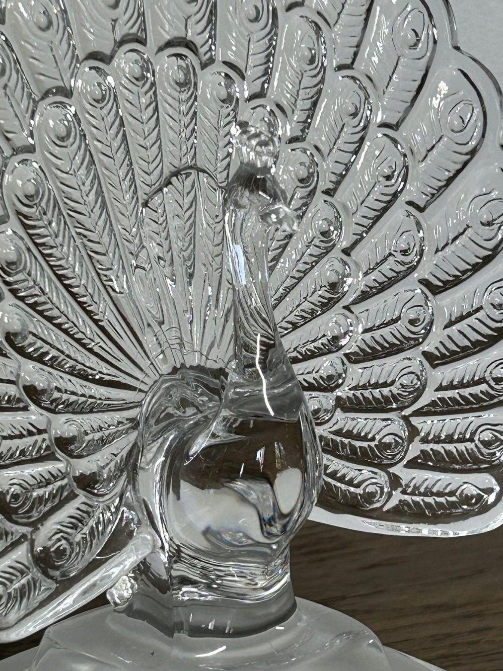 Sculture & Statue: Pfau Skulptur aus Kristall – Nuovo (secondo la descrizione) da Rocourt venduto da Vijay02 7