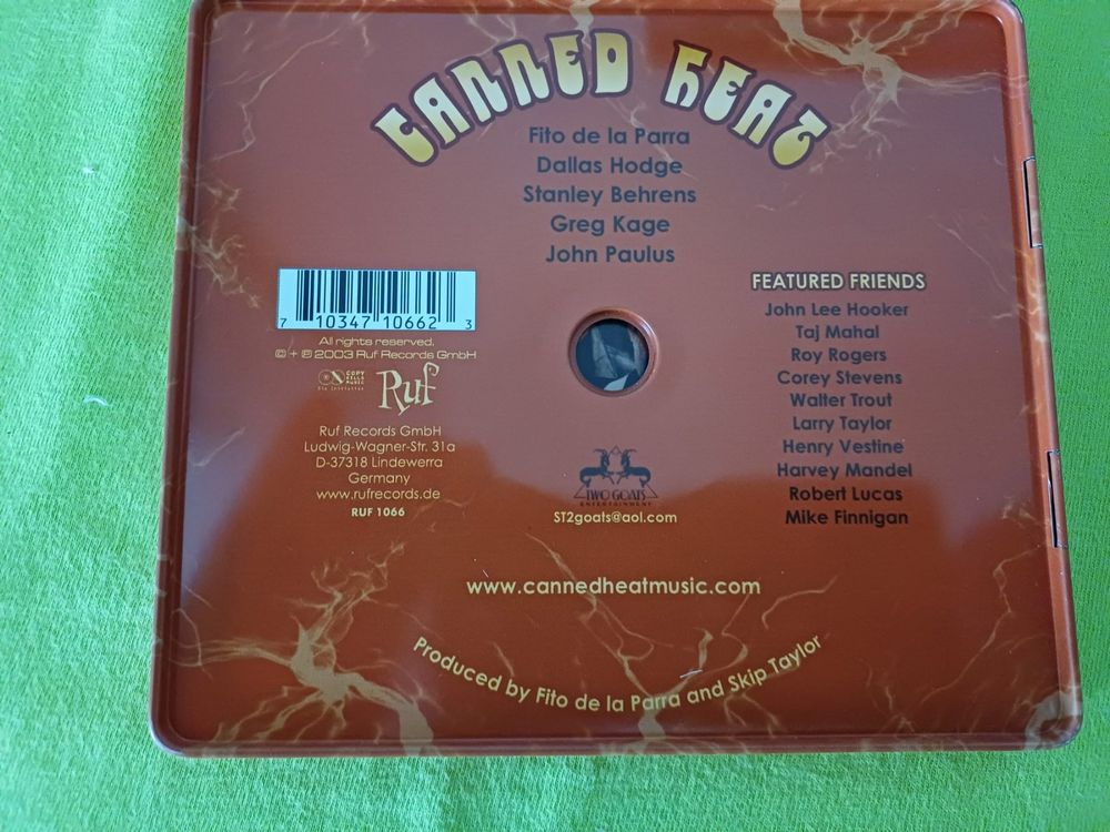 CD Canned Heat Friends in The Can ( Rare Blechbox ) Kaufen auf Ricardo