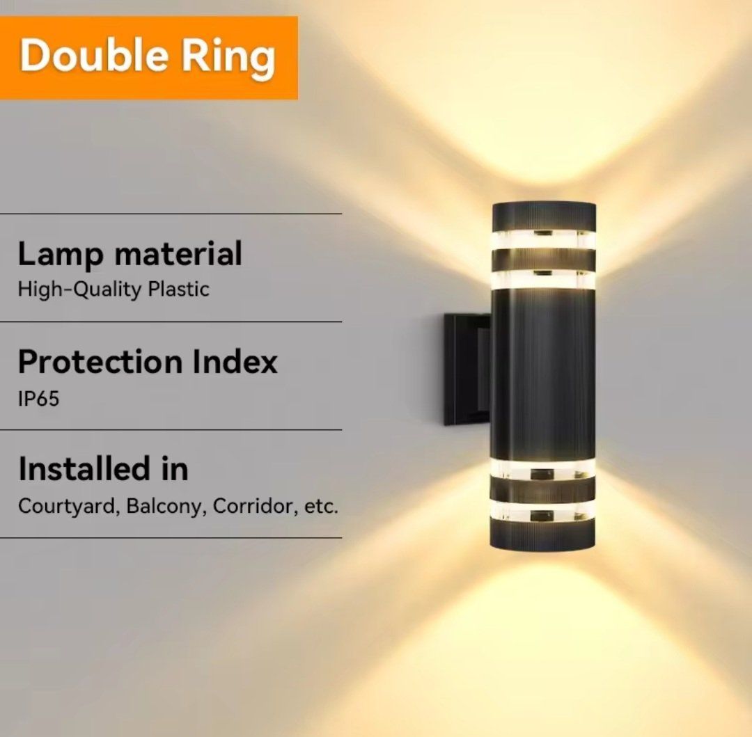 Lampade: Applique murale extérieure LED E27 IP65 LED étanche – Nuovo e nell'imballaggio originale da Saignelégier venduto da Instant-Key-Pro 1