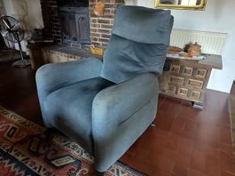 Fauteuil Relaxation, 2 moteurs, MERCURY, Tissu A . Vogue.