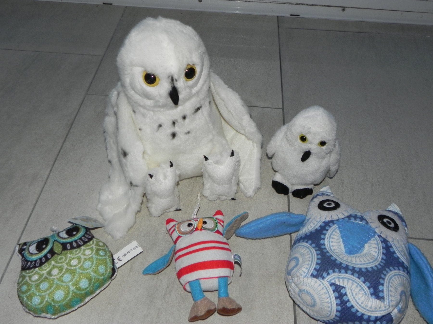 Spielzeuge: Eulen Set Stofftiere Kuscheltiere 5 Stk – Gebraucht aus Stallikon von pcerny16 9