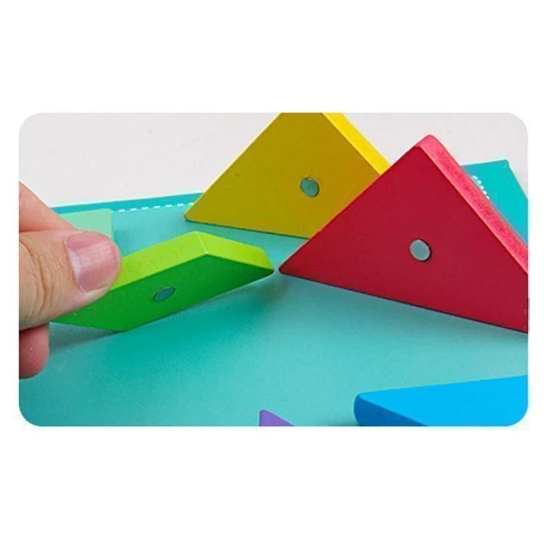 Giochi: KINDER TANGRAM BUCH - MAGNETISCH - PUZZLE - 3D PUZZLE – Nuovo e nell'imballaggio originale da Kriens venduto da swissgadget 3