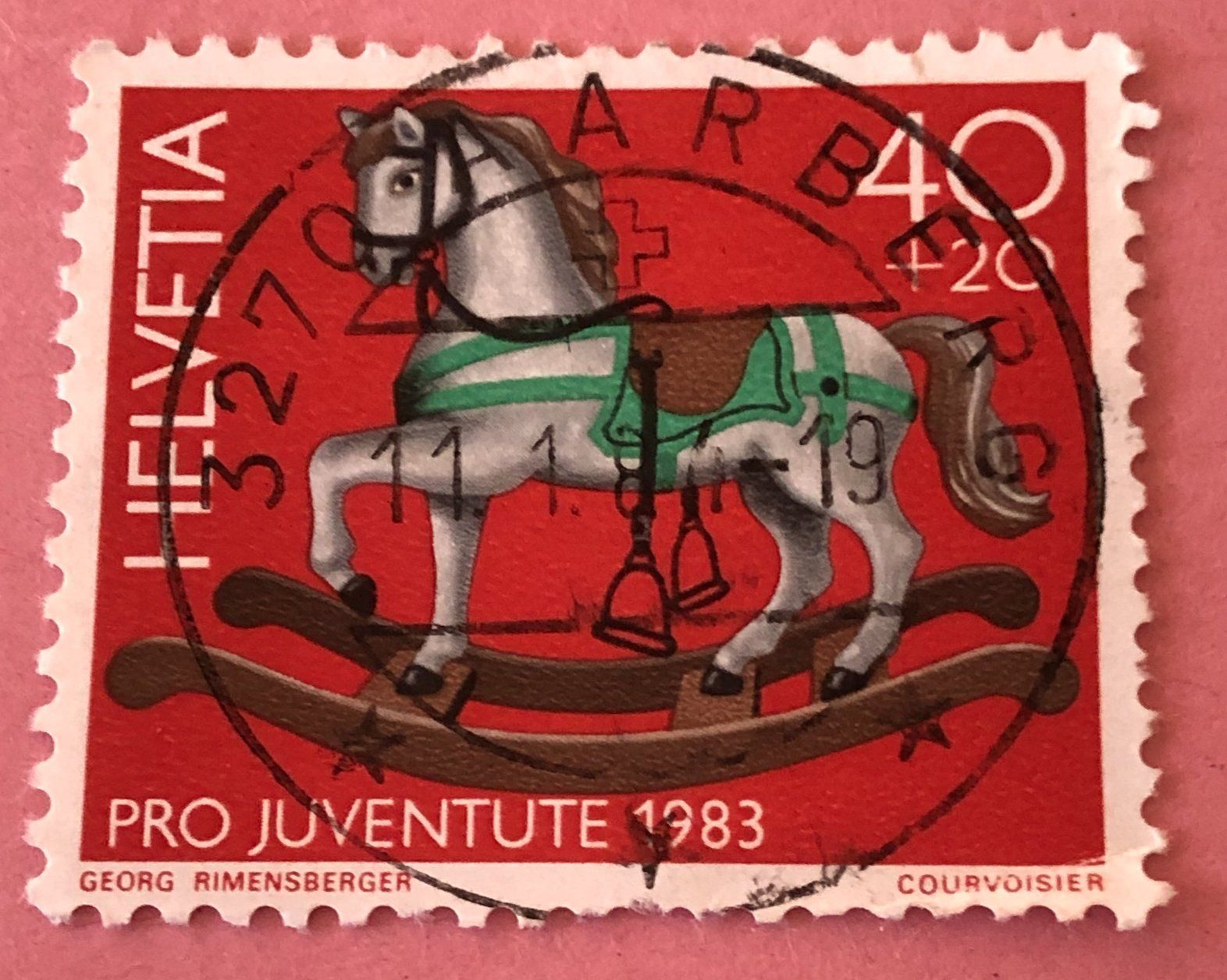 Tutti i francobolli: Nr.J 287 mit Vollstempel  Aarberg – Usato da Aarau venduto da Billa007