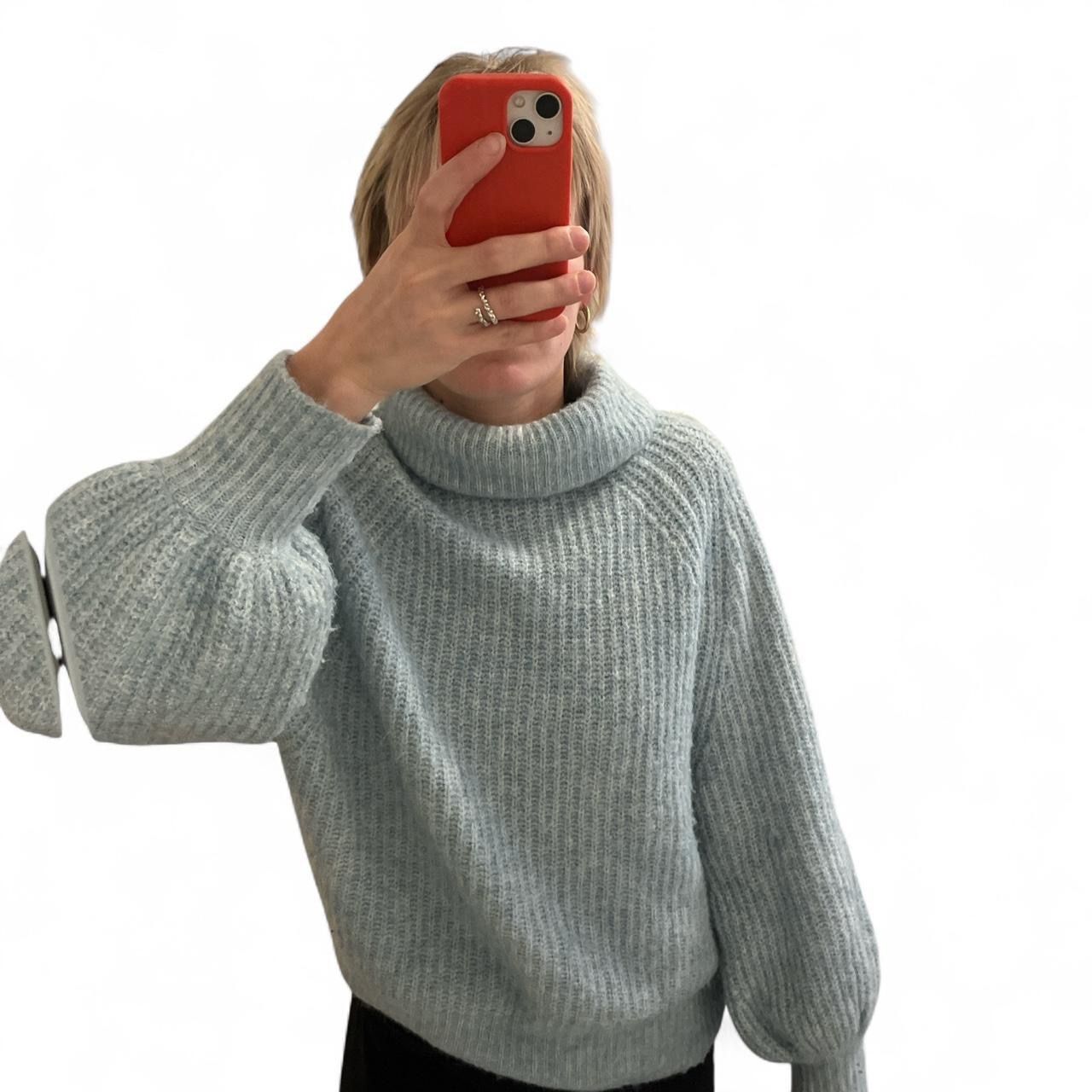 Mango Pulls & Sweat-shirts: Rollkragen_Pullover hellblau Grösse M Damen – D'occasion à Zürich par lil_rxs5 6