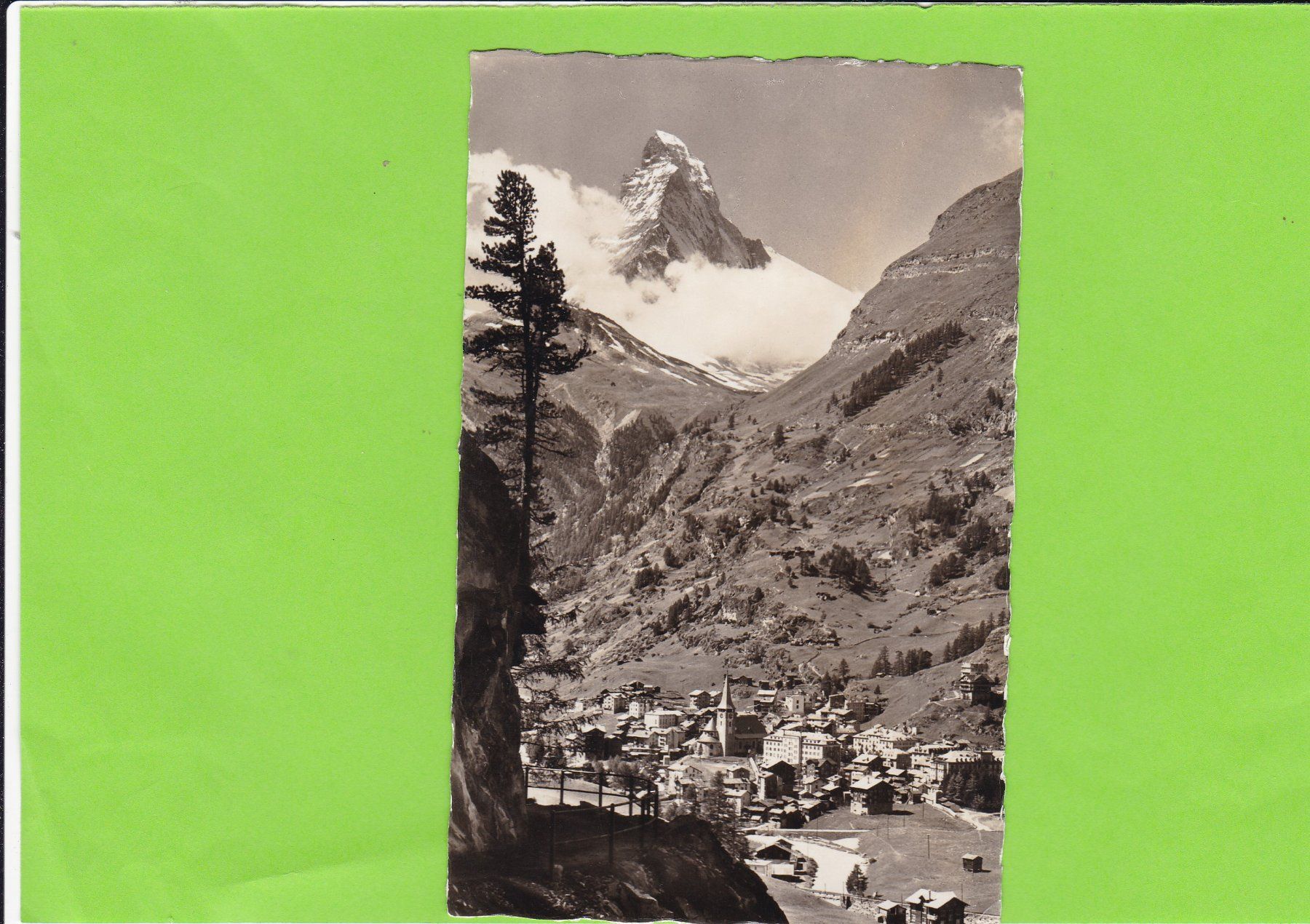 Cartoline postali: Zermatt und Matterhorn – Usato da St. Peterzell venduto da neckertal