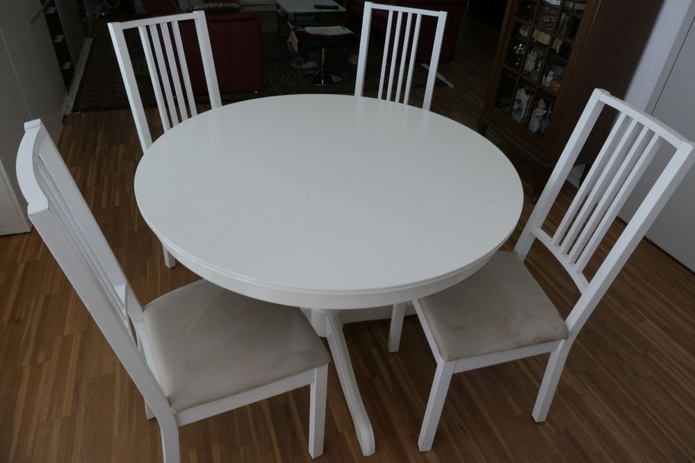 Schoene Ikea Esstisch Weiss Rund Fotos