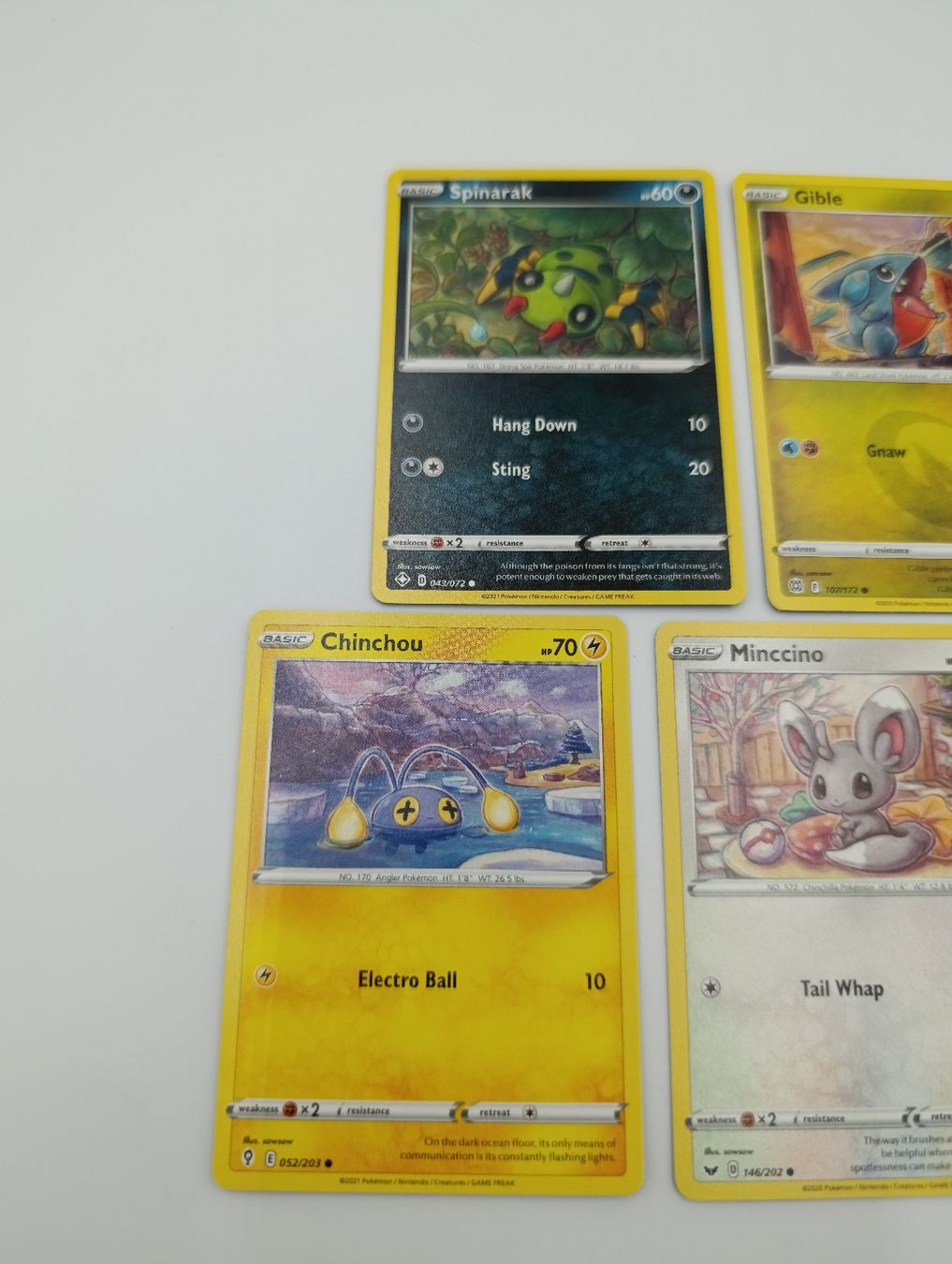 Cartoline: 5x Pokémon Karten Bundle | snowsnow Artwork | NM – Usato da Zihlschlacht venduto da Sir_Lonedrinker 1