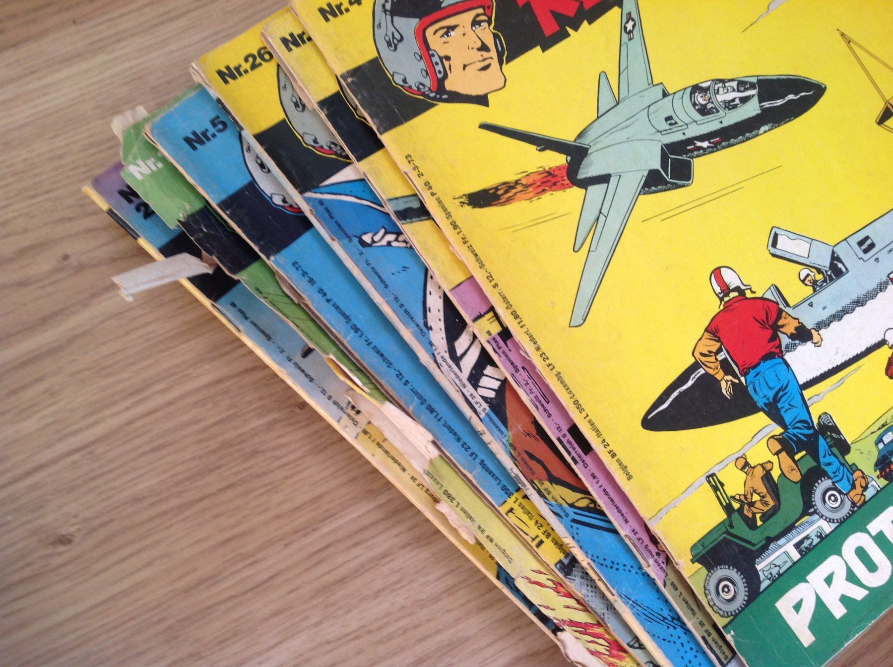 Fumetti: 70's comix Rex Danny - Fix unf Foxi - Asterix - winni – Usato da Vuiteboeuf venduto da broticaire 5