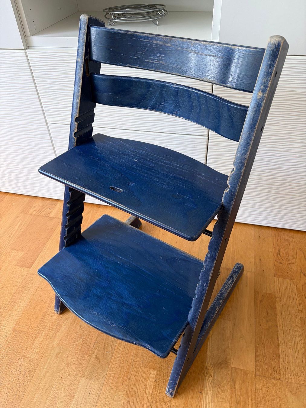 Stokke Chaises hautes: Stokke Tripp Trapp blau – D'occasion à Kilchberg ZH par gecko06
