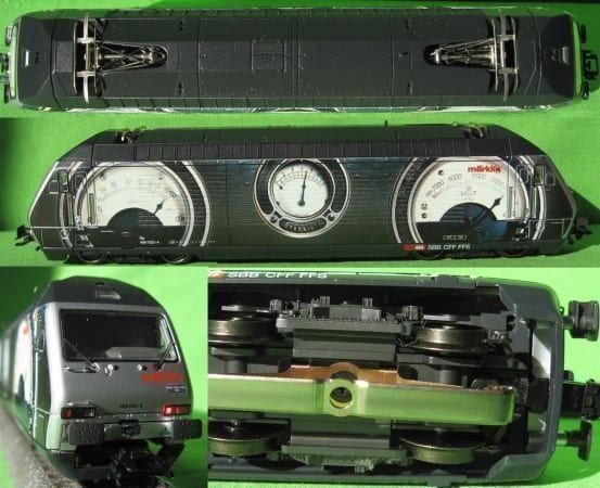 Mesurer: SBB Re 4/4 460 Amperemeter SINUS 804**** – Neuf (Voir description) à Winterthur par Ricardo211 2