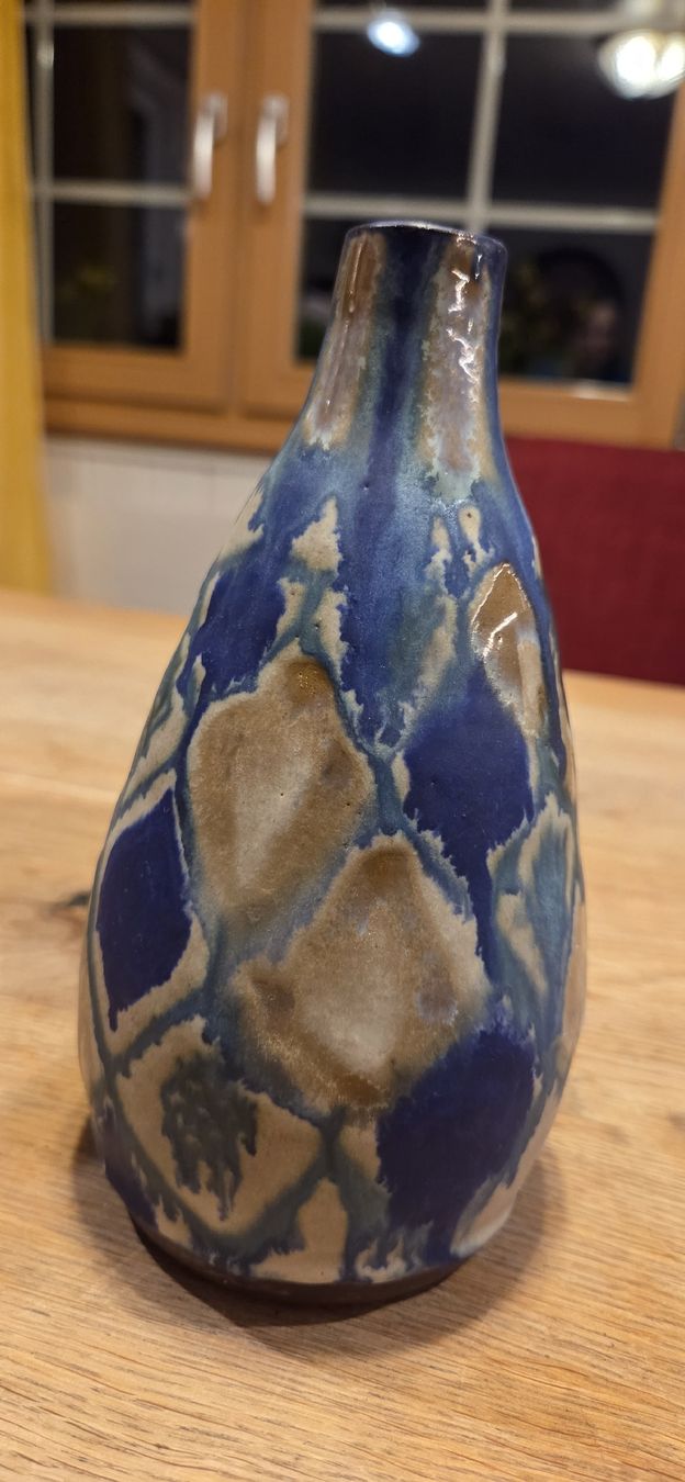Vasi & Recipienti: Studio Keramik Vase mit schöner Laufglasur – Usato da Rehetobel venduto da hobirot01 2