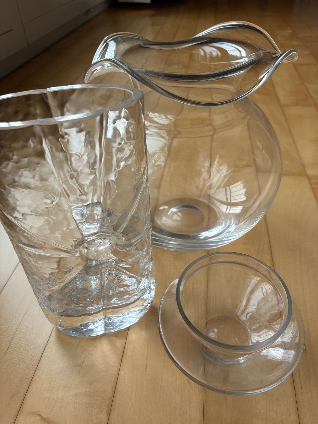 Vasi & Recipienti: Glas Vasen Set, 3-teilig, zeitlos schön – Usato da Baar venduto da Johan016 1