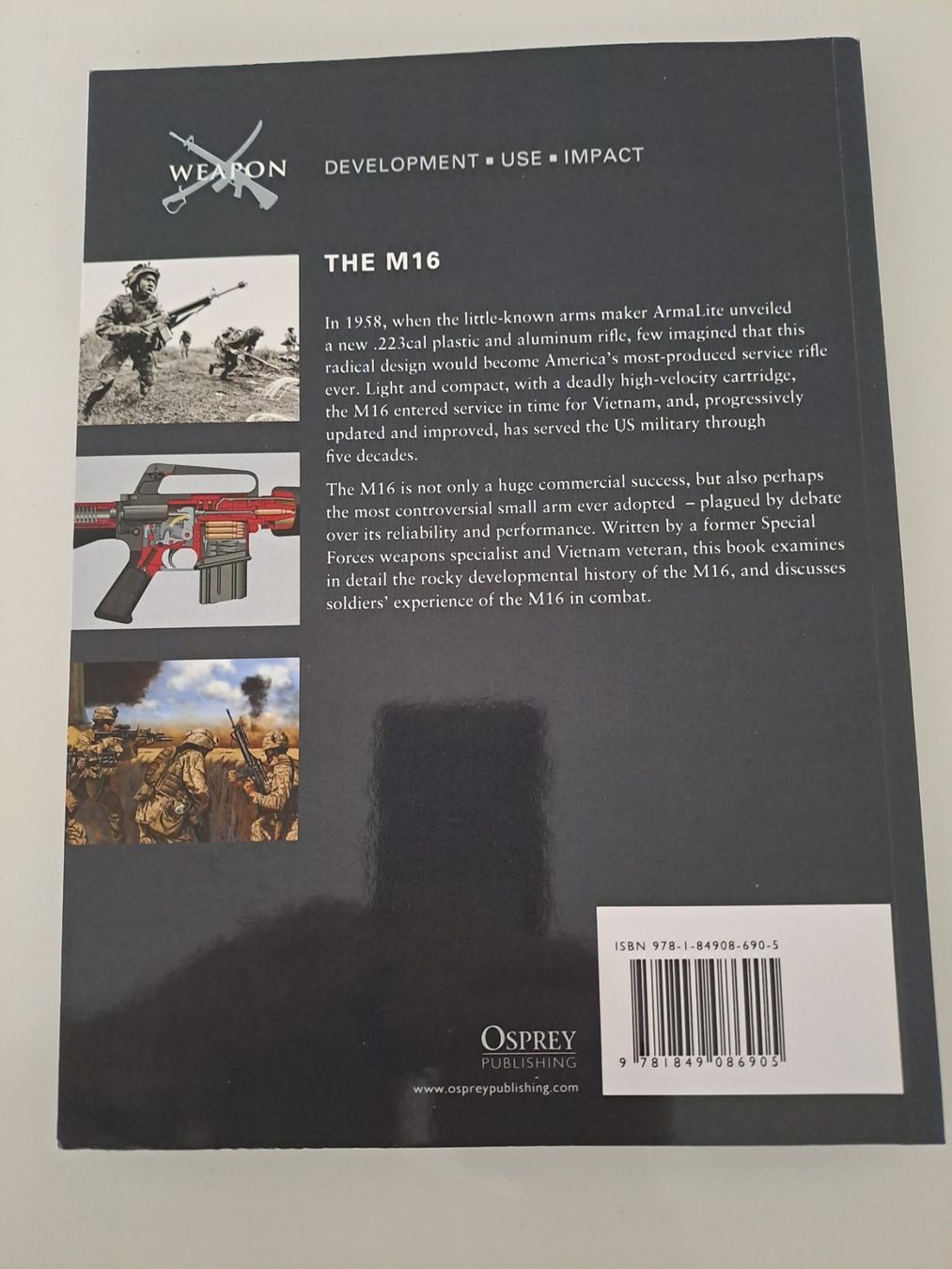 Bücher: M16 Rifle Osprey Buch – Gebraucht aus Reinach AG von fur_9nkb 1