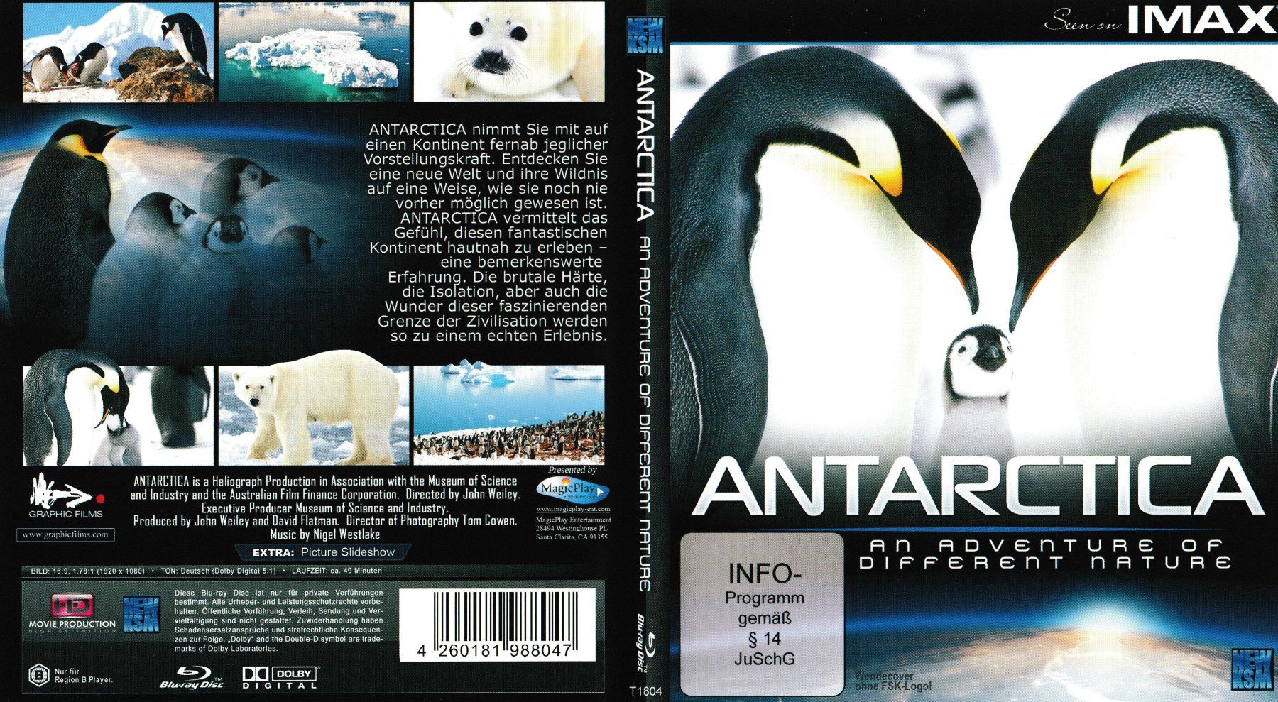 Alle DVDs: Blu-Ray - IMAX-Dokumentation: Antarctica – Gebraucht aus Langnau am Albis von MediaRescuerKeLoX