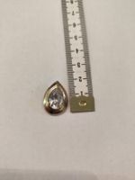 585 Gelbgoldanhänger  mit Zirkon