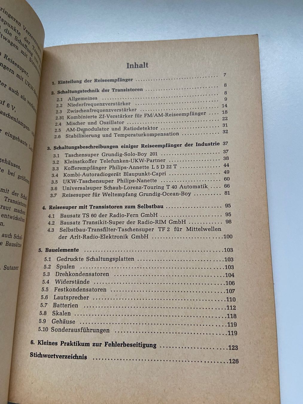 Bücher: RPB Buch Reiseempfänger mit Transistoren – Gebraucht aus Langnau am Albis von Danig0 1