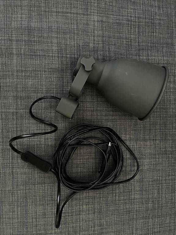 Lampade: IKEA - HEKTAR Wand-/Klemmspot, dunkelgrau – Usato da Zürich venduto da Beal1