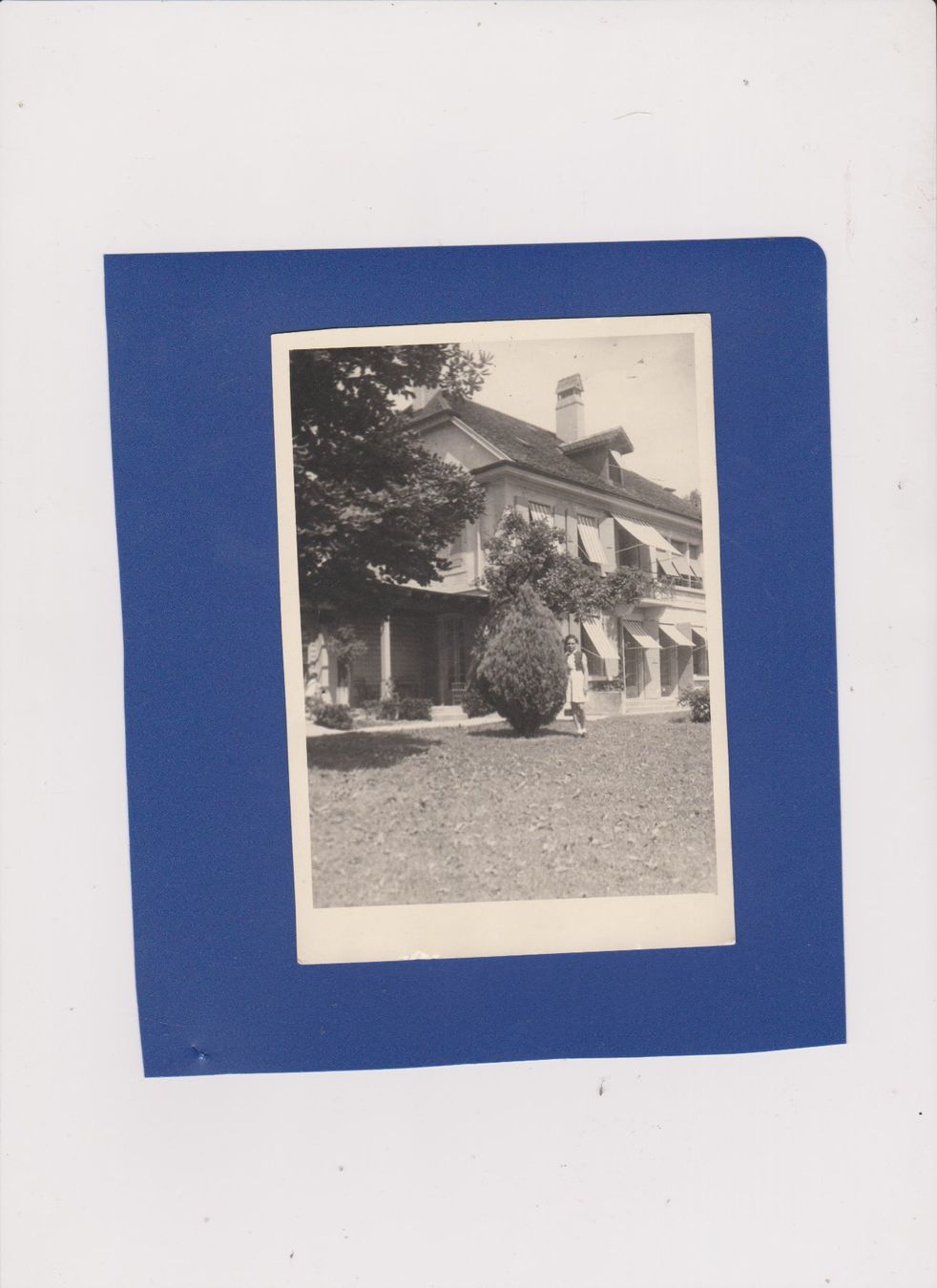 Cartoline postali: AK St- Blaise ??  une maison - 1948 – Usato da Bex venduto da Canouille